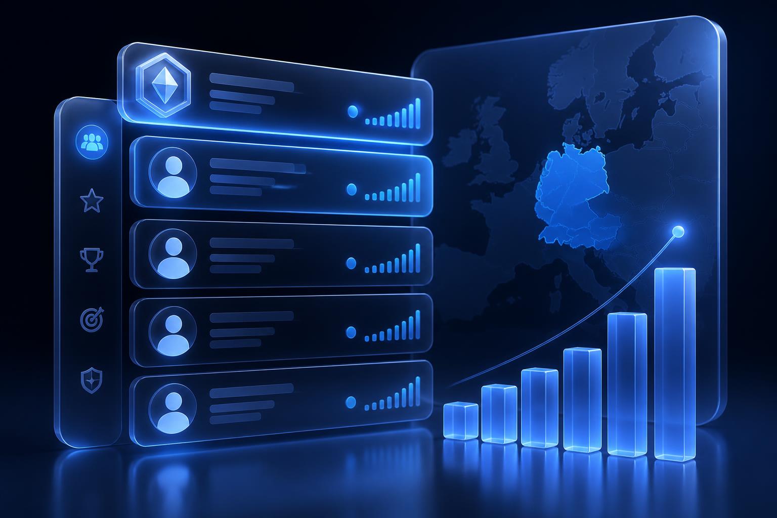 Connector engagement overview across DACH and EU